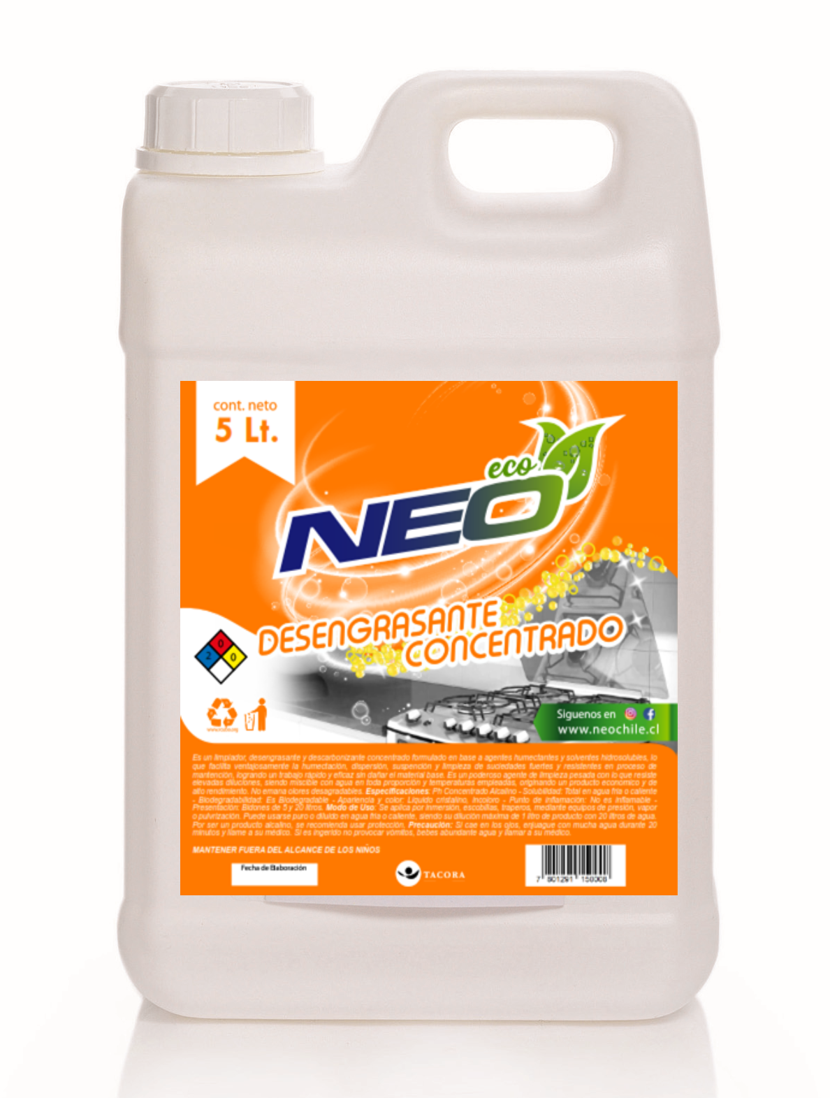 Desengrasante Concentrado 5 LT.